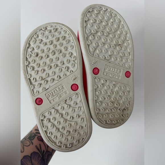 Butler Pink Kids Rain & Snow Boots - Picture 6 of 6